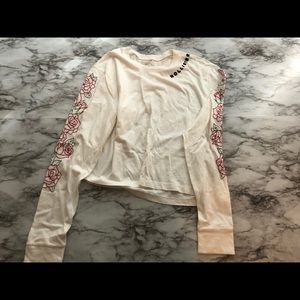 HOLLISTER ROSE CROP TOP